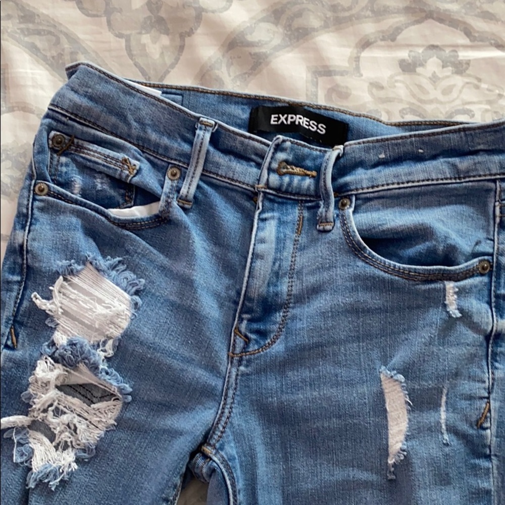 EXPRESS ANKLE LEGGINGS - MID RISE